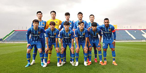 江苏苏宁队1比1战平塔什干火车头队 冬训热身赛