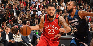 2月11日森林狼VS猛龙比赛战报 罗瑞复出拿下两双猛龙取胜