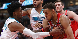 2月21日黄蜂VS公牛比赛战报 马利克蒙克发挥出色黄蜂轻取公牛