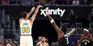 库里感染甲型流感病毒 可能被儿子传染了