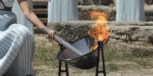 东京奥运会圣火采集仪式 取消现场观众见证