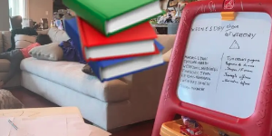 巴图姆从球员变老师 疫情在家给孩子教课