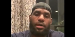 詹姆斯视频发声 致敬医务人员