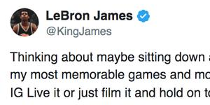 勒布朗：重新审视曾经的自己 分析职业生涯时刻