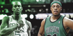 加内特赞成皮尔斯 应该早点加入绿军的