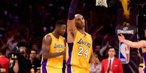 瓦妮莎发文曼巴日 科比20年的职业生涯结束