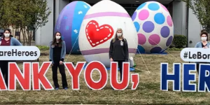 灰熊官方推特号录制致谢视频 赠给为疫情做出贡献的工作者