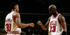 乔丹提到皮蓬是他最出色的球员 对公牛贡献巨大