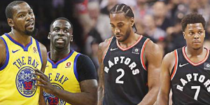 格林称如果杜兰特没有受伤 猛龙将无法取胜