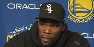 勇士记者采访杜兰特被骂 不相信这些记者