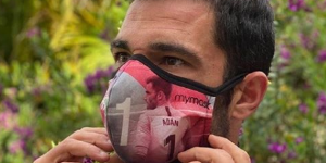 多个西甲球星带上定制口罩 宣传呼吁人们抗疫