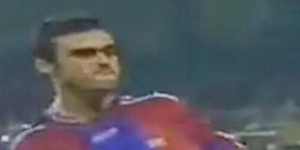 恩里克透露当年破皇马球门 为代表的球队庆祝