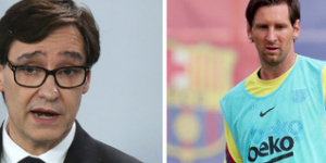 西班牙卫生部长和梅西等球员开会 了解复赛前想法