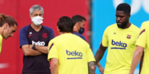 巴萨曾5位球员以及2位教练感染新冠 目前都已经康复