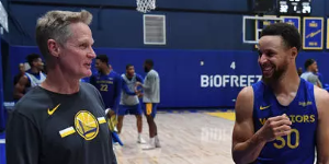 科尔：库里的成功来自努力 会在训练后投100个球