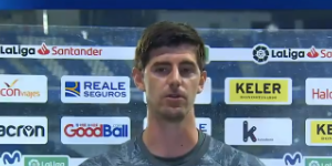 库尔图瓦提到皇家社会进球 挡住视线取消的好