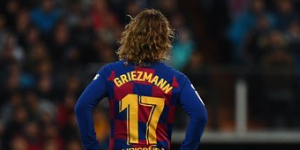 格列兹曼7场比赛均无法进球 四年来最差成绩