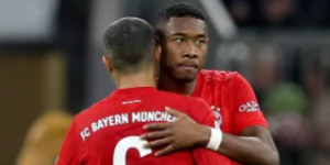 阿拉巴喜欢在瓜帅手下踢球 那种感觉相当不错