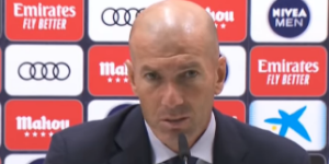 齐达内称皇马这边的火力不够 但防守非常努力