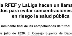 西班牙政府：球迷们不要聚集庆祝 可以个人或者小范围