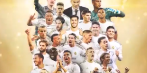 特奥为皇马庆祝第34次夺冠 称其为当之无愧