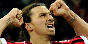 名记：伊布来到了米兰 他们不用羡慕有梅西和C罗的球队