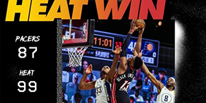 步行者奥拉迪波25+8+5+5 无力回天败热火