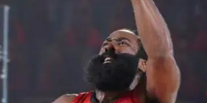 哈登比赛心态崩溃 面对输球早有预兆