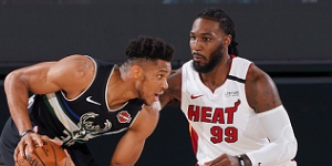 9月3日热火vs雄鹿季后赛战报 热火大比分领先