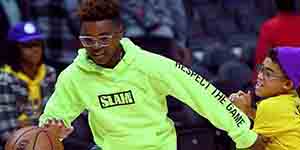 詹皇大赞小儿子布莱斯天赋 有家族技能包