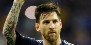 梅西有几张红牌？梅西有没有红牌？