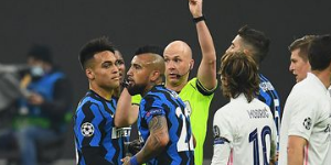 11月26日国米vs皇马比赛战报 比达尔被罚下