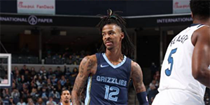 2021-22赛季NBA常规赛灰熊116-108险胜森林狼 莫兰特16+8+9