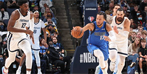 1月15日独行侠对灰熊 灰熊11连胜被终结