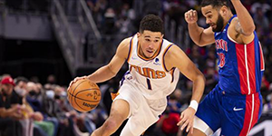 2021-22赛季NBA常规赛太阳135-108轻取活塞 保罗10+6状元21分