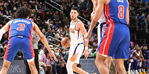 2022年1月17日NBA常规赛太阳vs活塞录像回放 比赛集锦