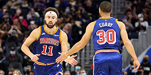 1月19日NBA常规赛勇士vs活塞 勇士暴打活塞