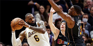 2021-22赛季NBA常规赛湖人107-113惜败热火 詹皇33+11