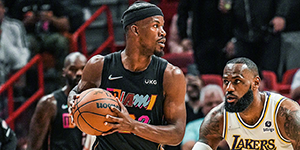 1月24日NBA常规赛热火对湖人 湖人惜败热火