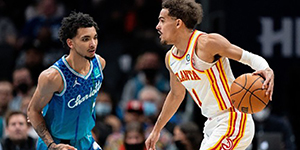 2021-22赛季NBA常规赛老鹰113-91击退黄蜂 亨特20分三球19+6