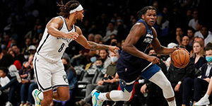 1月24日NBA常规赛篮网vs森林狼 篮网不敌森林狼