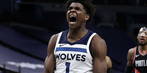 1月26日NBA常规赛森林狼vs开拓者 森林狼取得两连胜