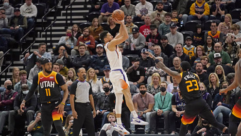 2022年1月27日NBA常规赛太阳vs爵士比赛录像 回放集锦