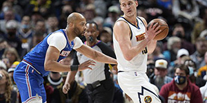 2月9日NBA常规赛掘金对尼克斯 掘金轻松获胜