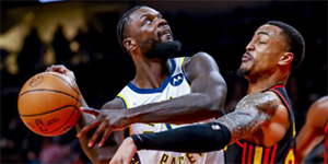 2022年2月9日NBA常规赛步行者VS老鹰  步行者吞下四连败