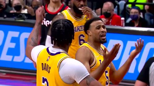 2022年2月10日NBA常规赛湖人vs开拓者比赛录像 回放集锦