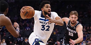 2022年2月10日NBA常规赛森林狼VS国王  国王战胜森林狼