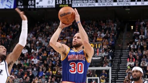 2022年2月10日NBA常规赛勇士vs爵士比赛录像 回放集锦