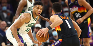 2022年2月11日NBA常规赛太阳VS雄鹿  雄鹿遭遇4连败