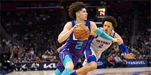 2022年2月12日NBA常规赛黄蜂VS活塞  黄蜂大胜活塞